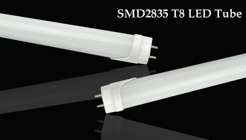 150lm/W CRI>85ra T8 LED Tube Lighting 6000K Cool White AC85-277V 4kv Surge Protection Fire-Proof Garde V2