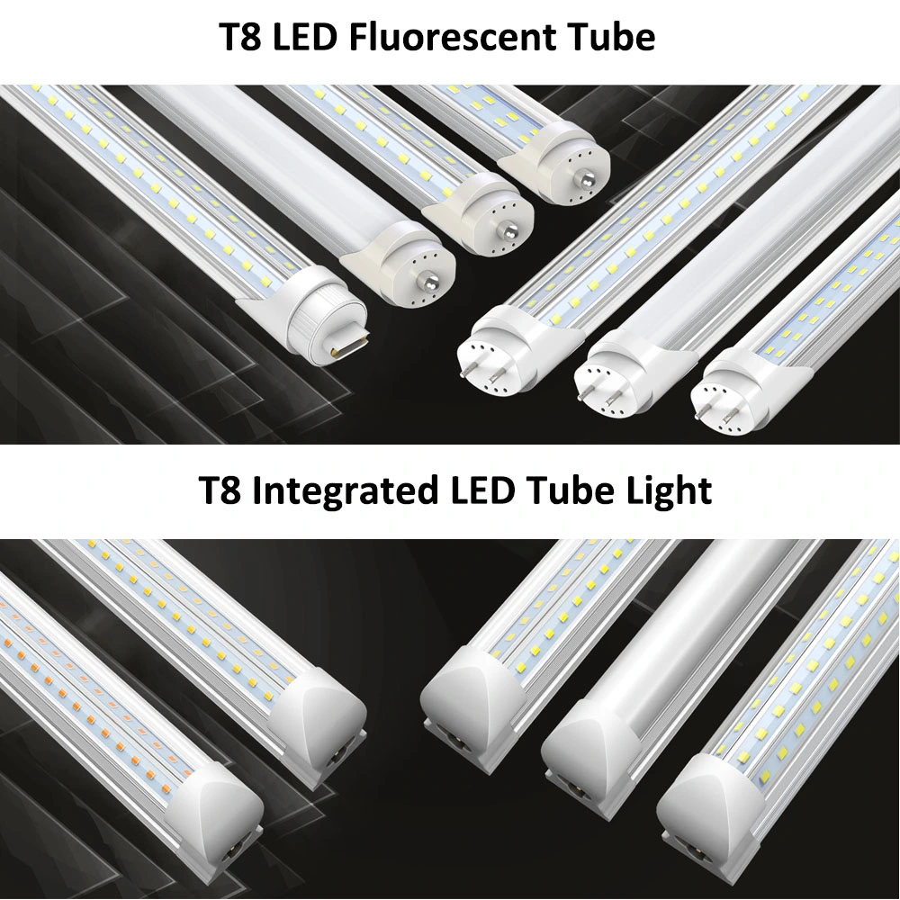 Jesled 18W 24W 130lm/W 1200mm 1.2m T8 LED Tube Light with CE ETL ERP Approved