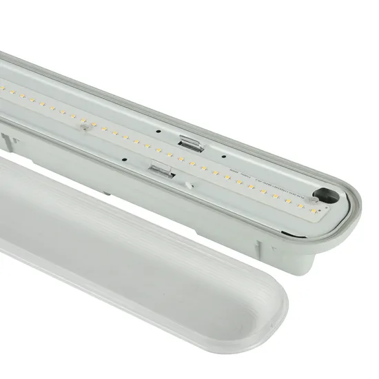 Tri linéaire de la lumière IP65 CCT Dimmable LED de latte de secours de 2FT 4FT