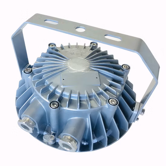 Lampes industrielles antidéflagrantes à LED pour grande hauteur pour éclairage de sécurité dangereux Industrie pétrolière et gazière IP66 étanche avec certificat Atex